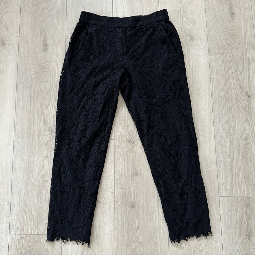 J. Crew lace trouser pants - Size 4